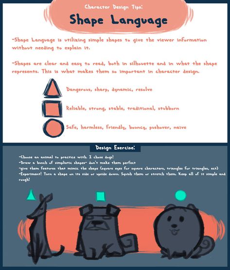 Saturday Short Tips: Shape Language by Earthsong9405 on DeviantArt Square Character, Shape Language, Character Design Tips, Art Advice, Anatomy Study, Animation Reference, Character Design Animation, Quick Sketch, Cartoon Character Design