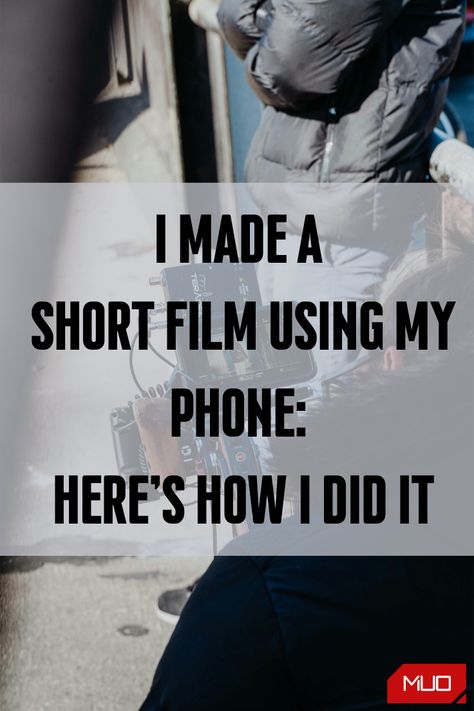 Making a short film with your smartphone is extremely easy. Let me show you how I do it. Camera For Filmmaking, Short Film Title Ideas, How To Make A Film, Beautiful Movie Shots, Movie Making Tips, How To Write A Short Film, How To Make A Documentary, Film Edit Iphone, How To Make A Short Film