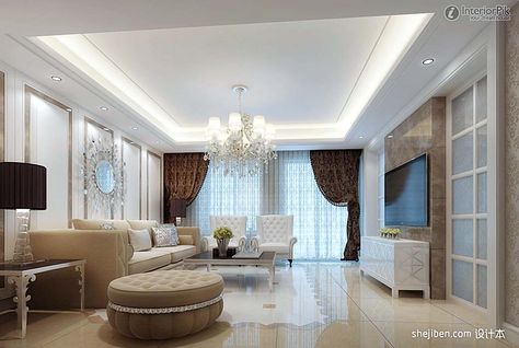 cool  20+ Interior Design For Living Room Ceiling Ideas , Ceiling models seem to be forgotten item in house design. But these samll change can make a dramatic look. Check our interior design for living room ideas!, http://www.designbabylon-interiors.com/4378-2/ Check more at http://www.designbabylon-interiors.com/4378-2/ Gypsum Board Design Living Rooms, Gypsum Board Design, Gypsum Ceiling Design, False Ceiling Bedroom, Office Light, False Ceiling Living Room, Gypsum Ceiling, Ceiling Curtains, Ceiling Design Living Room