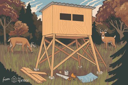 Hunting Platform Diy, Tripod Deer Stand, Deer Stand Windows, Tower Deer Stands, Deer Blind Plans, Deer Habitat, Deer Hunting Stands, Deer Blinds, Deer Stand Plans