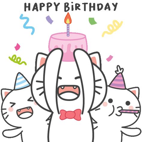 Hbd Happy Birthday Gif, 生日快乐 祝福 Gif, Hbd Cat, Happy Birthday Cute Gif, Happy Birthday Cat Gif, Hbd Gif, Happy Birthday Gif Animation, Happy Birthday Wishes Gif, Happy Birthday Animation