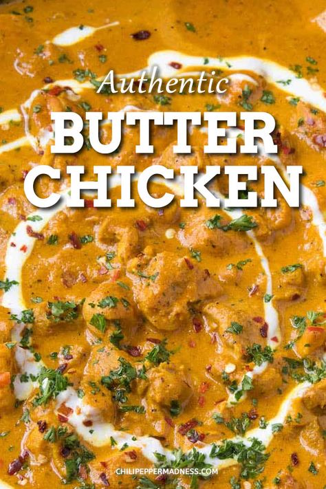 Butter Chicken Recipe Indian, Murgh Makhani, Butter Chicken Recipe, God Mat, Indian Curry, Think Food, Curry Chicken Recipes, Indian Snack Recipes, Idee Pasto Sano