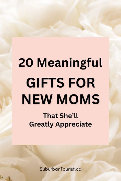 20 Meaningful Gifts For New Moms that she'll greatly appreciate. Birthday Gift New Mom, Thoughtful Gifts For Mom To Be, Gifts For New Moms First Time, Gifts For Soon To Be Parents, 1st Time Mom Gifts, Gift Ideas For A New Mom, First Time Mom Gift Ideas, Gift Ideas For Mom To Be, Gifts For Soon To Be Moms