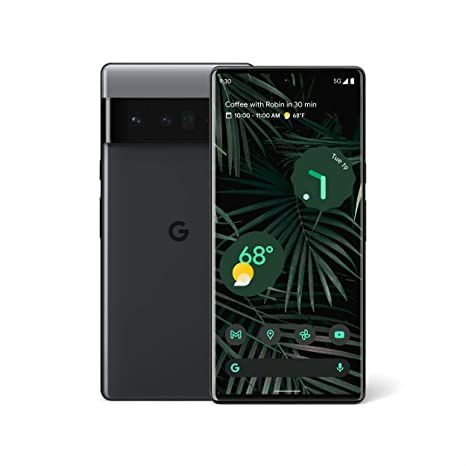 Google Pixel 6 Pro - 5G Android Phone - Unlocked Smartphone with Advanced Pixel Camera and Telephoto Lens - 128GB - Stormy Black : Everything Else Google Pixel 6 Pro, Pixel Camera, Pixel 6 Pro, Pixel Phone, Boost Mobile, Save Power, Pro Black, Wall Outlets, Google Phones