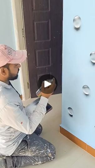 11M views · 110K reactions | Decoration home painting 🖌️ | Ahtisham khan Art Work Painting, Classroom Door Decorating, Faux Painting Techniques, Vehicle Care, Bubble Painting, Bubble Wall, Home Painting, Reels Video, Faux Painting