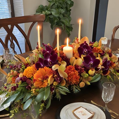 Thanksgiving table decorations