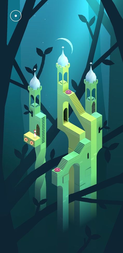 <3 Monument Valley Game, Monument Valley 2, Lost Forest, Valley Game, Illustration Cartoon, Statue Of Liberty, Monument Valley, Once Upon A Time, Monument