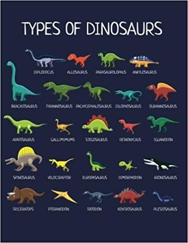 Types Of Dinosaurs : Dinosaur Sketchbook (Drawing Pad Notebook) (8.5 x 11 Large): Pelloa Journals: 9781976116247: Amazon.com: Books Composition Book Journal, Baby Dinosaur Party, Dinosaur Notebook, Types Of Dinosaurs, Free Kids Books, Dinosaur Alphabet, Dinosaur Printables, Notebook Drawing, Dinosaur Images