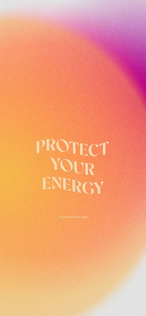 #phonewallpaper #iphonebackground Positive Energy Wallpaper, Energy Wallpaper, Aura Quotes, Spiritual Wallpaper, Protect Your Energy, Aura Colors, Positive Self Affirmations, Happy Words, Spirituality Energy