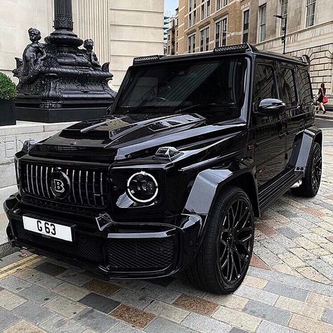 G Wagon Amg, Mercedes Brabus, Black Mercedes, Tmax Yamaha, مرسيدس بنز, Dream Cars Mercedes, Mercedes G Wagon, Top Luxury Cars, High End Cars