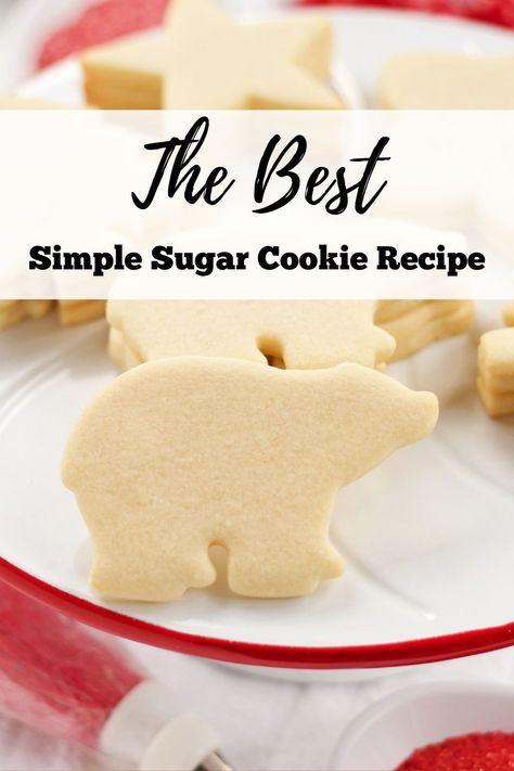 Sweet Sugarbelle Cookies Recipe, Small Batch Cut Out Sugar Cookies, Sugar Cookies With Self Rising Flour, Simple Sugar Cookies Recipe, Sugar Cookies With Powdered Sugar Recipe, Decorating Sugar Cookies For Christmas, Best Sugar Cookies Recipe, Decorated Sugar Cookies Recipe, Panera Sugar Cookie Recipe