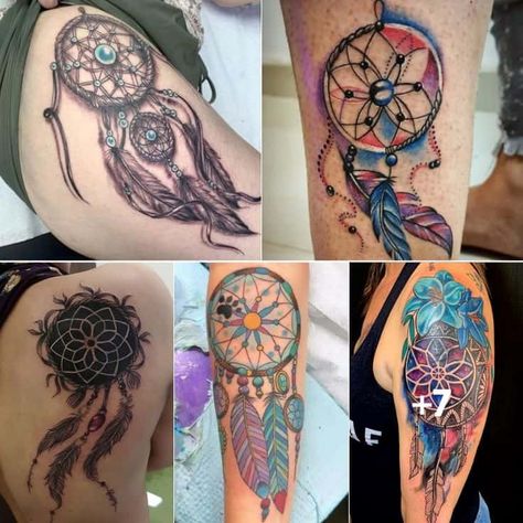 The post What Do Dream Catcher Tattoos Mean? appeared first on TattooAdore. Sun And Moon Dreamcatcher Tattoo, Dream Catcher Tattoo Design For Women, Dream Catcher Tattoos, Dreamcatcher Tattoo Meaning, Atrapasueños Tattoo, Mandela Tattoo, Dream Catcher Tattoo Design, Jewel Tattoo, Moon Dreamcatcher