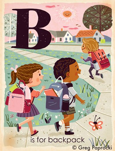 Children Drawing, The Letter B, Story Books Illustrations, 동화 삽화, School Illustration, Mid Century Illustration, Happy Children, Abc Book, Picture Books Illustration