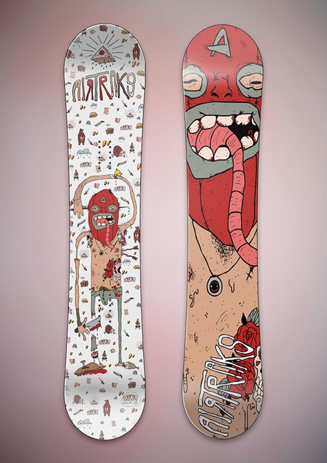 Custom Snowboards, Snowboard Designs, Snowboarding Aesthetic, Snowboard Art, Snowboard Design, Kustom Paint, Skateboard Deck Art, Surfboard Art, Skateboard Design