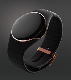 Futuristic Watches, Black And Rose Gold, Trendy Watches, Red Dot Design, Hand Watch, Wearable Tech, Smart Band, Smart Watches, Wearable Device