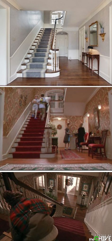 Nine Great Movie Homes – deborahwoodmurphy Home Alone House, Home Alone 1, Movie Houses, Traditional Home Magazine, Home Alone Movie, Home Alone Christmas, Roblox Code, Famous Houses, Manhattan Apartment