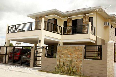 House Design Exterior Philippines, Modern House Philippines, Cavite Philippines, City Houses, Philippines House Design, Philippine Houses, Retirement House, 2 Storey House Design, Two Story House