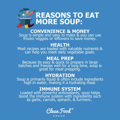 Soup Benefits, Benefits Of Chicken, Cream Based Soups, Sooth Sore Throat, Clean Food Crush, Food Crush, Soup And Stew, Ate Too Much, Frozen Veggies