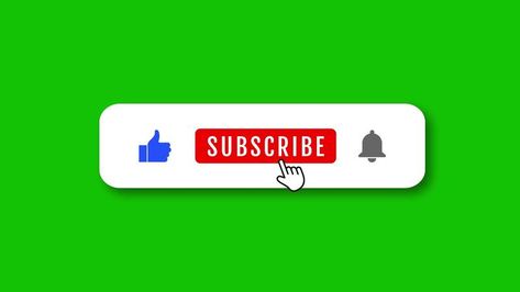 youtube subscribe video, like and subscribe and bell icon. 4K. Subscribe Green Screen Video, Youtube Subscribe Video, Subscribe Green Screen, Subscribe Video, Green Screen Video, Youtube Banner Design, Banner Design Inspiration, First Youtube Video Ideas, Youtube Channel Art