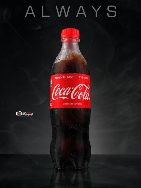 Drinks Soda, Carbonated Soft Drinks, Always Coca Cola, Coca Cola Bottle, Soft Drinks, Product Photography, Coca Cola, Drinks, Photography