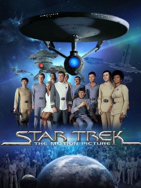 Star Trek The Motion Picture, Star Trek Actors, Star Trek Wallpaper, Film Star Trek, Star Trek Poster, Star Trek Cast, Star Trek 1, Star Trek 1966, Star Trek Captains