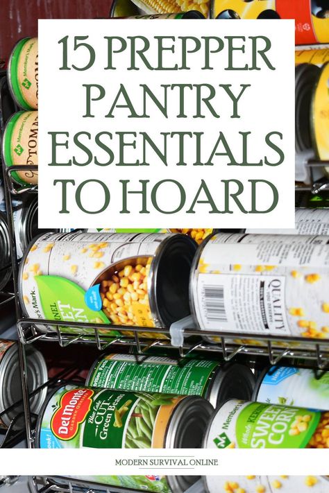 Survival Stockpile, Survival Pantry, Food Stockpile, Emergency Preparedness Checklist, Prepper Pantry, Emergency Preparedness Food Storage, Best Survival Food, Survival Food Storage, Preppers Pantry