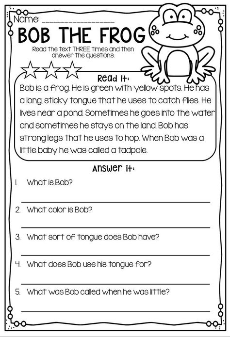 2nd Grade Reading Worksheets - Best Coloring Pages For Kids Reading Response Worksheets, 2nd Grade Reading Worksheets, 1st Grade Reading Worksheets, 2nd Grade Reading Comprehension, First Grade Reading Comprehension, Past Continuous, Teaching Reading Comprehension, Reading Comprehension Kindergarten, Present Continuous