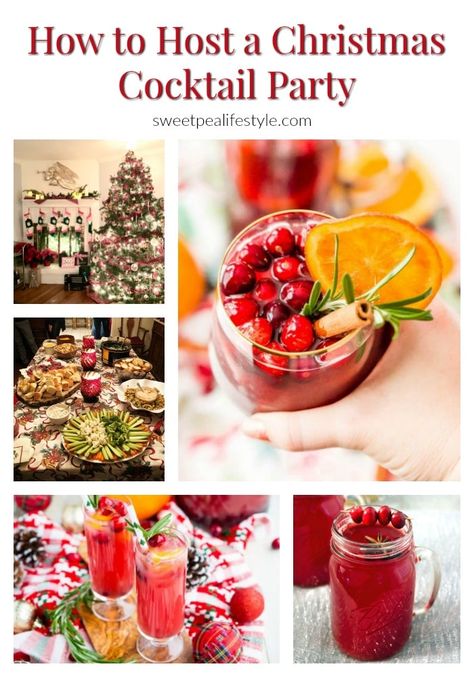 Xmas Cocktail Party, Cocktail Party Recipes, Xmas Cocktails, Easy Holiday Cocktails, Christmas Sangria, Champagne Recipes Cocktails, Thanksgiving Dressing, Christmas Cocktail Party, Cocktail Party Food