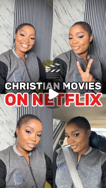 Adùn (Mrs U.) - Christian Creative | Social Media Manager on Instagram: "🍿FAITH-BASED MOVIES ON NETFLIX🥳

All movies recommended are inspiring, faith-based and they can be found on Netflix💃🕺

🔀Share this video with your Netflix Bestie🤗🤍

#christianmovies #christiancreator #nigerianchristianmovies #movierecommendations #moviesonnetflix" Christian Creative, Faith Based Movies, Christian Movies, Netflix Movies, All Movies, Fun Snacks, Faith Based, Social Media Manager, Social Media