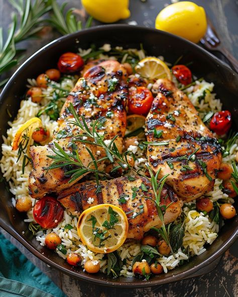 Just whipped up this Greek Chicken and Lemon Rice in one pot! Simple, flavorful, and oh-so-satisfying. Visit website for full recipe at https://northeastnosh.com/f/greek-chicken-and-lemon-rice #northeastnosh #GreekCuisine #MediterraneanDiet #HealthyEating #OnePotMeal #ChickenRecipes #RiceDishes #LemonFlavor #FetaCheese #HealthyDinner #EasyRecipes #WeeknightDinners #Foodie #CookingAtHome #Homemade #FlavorfulMeals Skinless Boneless Chicken Thighs, Greek Lemon Rice, Chicken Lemon, Cooking Jasmine Rice, Main Entrees, Lemon Rice, Creamy Mushroom Sauce, Lemon Pepper Chicken, Recipes Appetizers And Snacks