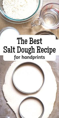 Salt Dough Recipe Handprint, Tattoo And Stencil, Best Salt Dough Recipe, Baby Christmas Crafts, Best Salt, Salt Dough Christmas Ornaments, Homemade Christmas Ornaments, Salt Dough Crafts, Salt Dough Recipe