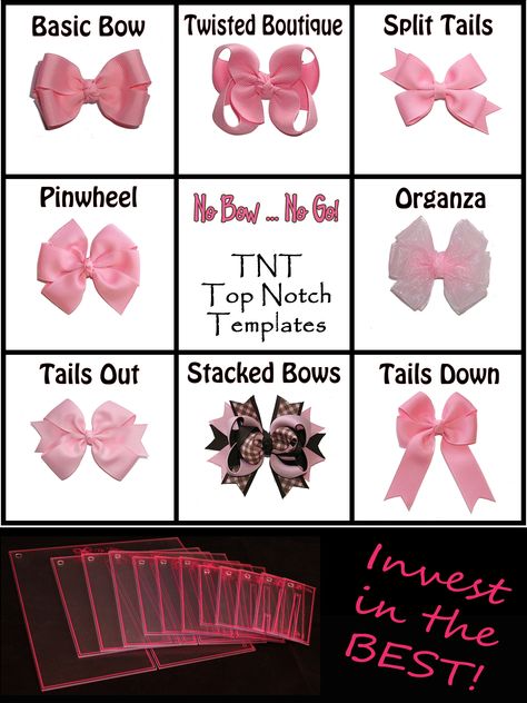 Welcome to No Bow No Go - Home of the Ultimate Hair Bow Instructions                                                                                                                                                                                 More Hair Bow Templates, Hair Bow Instructions, Hair Bow Tutorial, Bow Template, Diy Bows, Making Hair, Bow Tutorial, Boutique Hair Bows, Ribbon Crafts