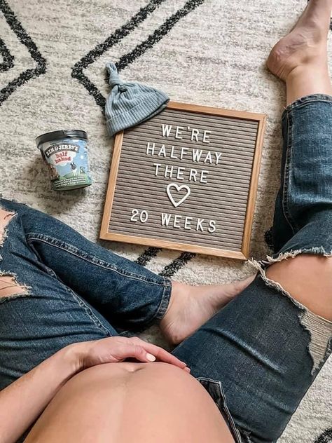 Half Baked 20 Weeks Pregnant, 20 Weeks Photoshoot, 20 Week Photo Shoot, Half Baked Pregnancy Photo Diy, Pregnancy Update Pictures, 20 Week Pregnancy Photos With Husband, Weekly Bump Pictures Photo Ideas, Half Backed Pregnancy Photo, 20 Week Bump Pictures