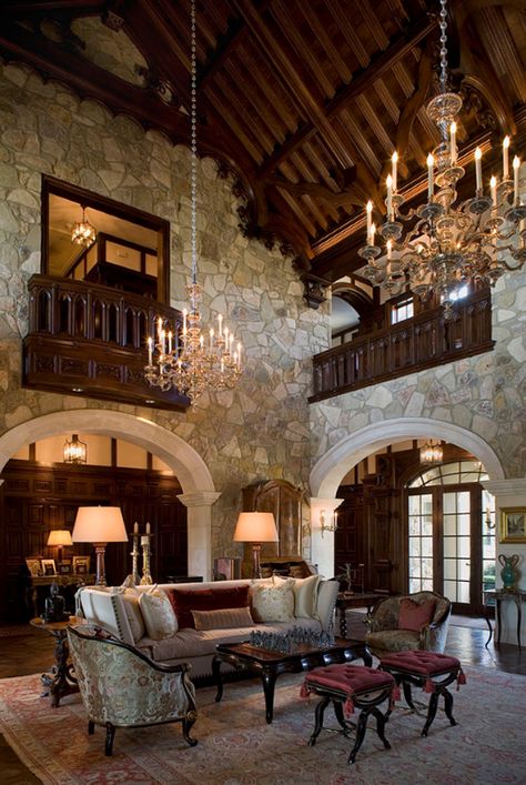 Malinard Manor --- Opulent French-chateau inspired castle in Austin Design Styles, Medieval Interior Design, Medieval Interior, Dream Spaces, Find Your Style, Interior Design Styles, Style Tips, Design Style, Don't Worry