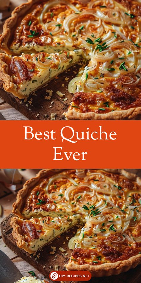 Discover the secret to the best quiche ever with this detailed recipe. Flaky crust, creamy filling, and your favorite add-ins! Quiche Recipes Savory, Summer Quiche Recipes, Quiche Tart Recipes, Quiche Filling Recipes, Duck Egg Quiche Recipes, The Best Quiche Ever, Savory Quiche Recipes, Western Quiche Recipes, Recipes For Quiche