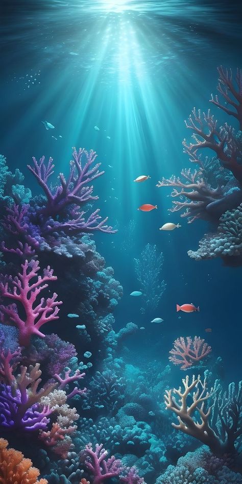 Under Water Coral Reef, Under Water Sea Life, Ocean Coral Reef Aesthetic, Coral Reef Underwater, Sea Life Aesthetic Wallpaper, Under The Ocean Photography, Coral Reef Aesthetic Wallpaper, Ocean Scenes Underwater, Coral Reef Photography Ocean Life