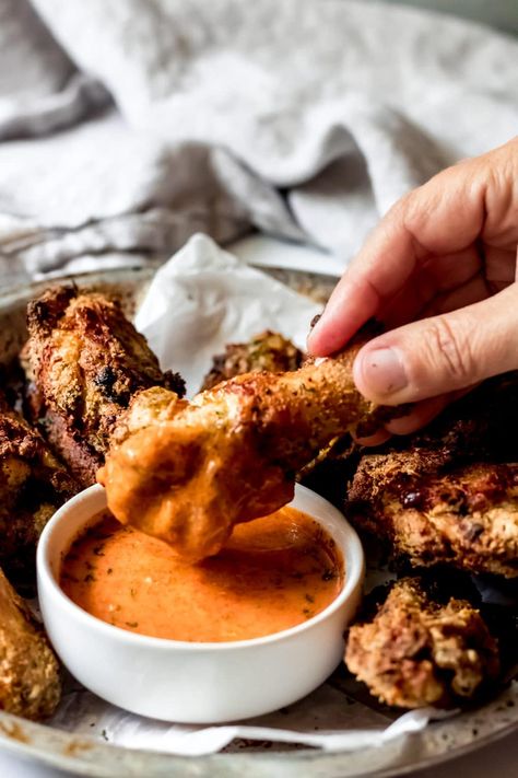 Chicken Wing Photography, Chicken Wings Photography, Chicken Wings Recipe Oven, Ranch Chicken Wings, Spicy Chicken Wings Recipe, Chicken Wing Recipes Fried, Best Chicken Wing Recipe, Ranch Dipping Sauce, Parmesan Chicken Wings