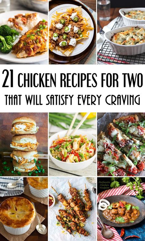 Chicken Recipes For Two, Easy Meals For Two, Dinner For 2, Chicken Healthy, Dinner Healthy, Yummy Chicken Recipes, Diet Vegetarian, Minced Meat, Cooking For Two