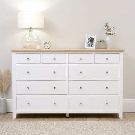 Chester Drawers Bedrooms, Chest Drawer Decor, Chest Of Drawers Decor, Chester Drawers, Drawer Decor, Large Chest Of Drawers, Chest Of Drawers Bedroom, White Chest Of Drawers, Drawer Bedroom