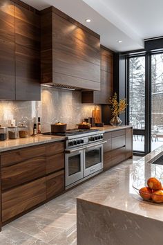 Dream Kitchens Design, Modern Kitchen Interiors, Kitchen Interior Design Modern, Kitchen Farmhouse, House Design Kitchen, Elegant Kitchens, Luxury Kitchen Design, Kitchen Room Design, Kitchen Inspiration Design