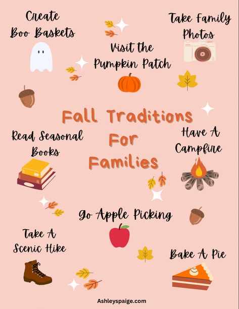 Fall is in full swing, and I’m here for it! 🍂🎃☕️ I always incorporate a fun activity, craft, yummy treat, family photos, and a few new books into the fall season every year! #family #familytime #familylife #familytraditions #familytradition #tradition #traditions #fallvibes #fallactivities #fall #spookyseason #spooky #holidays #holidaycrafts #crafts #seasonal #halloween #september #october Family Halloween Traditions, Fall Family Ideas, Halloween Family Traditions, Fall Traditions With Kids, Fall Family Traditions, Family Fall Ideas, Autumn Traditions, Seasonal Traditions, Fall Traditions