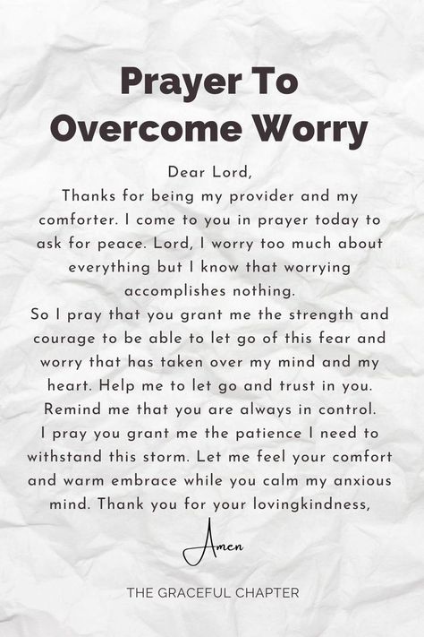 Prayers For Worrying About Health, Bible Verse For Worry, Prayers Anxiously, Verses For Worrying, Prayer For Worrying Mind, Worry Quotes Bible, Worry Bible Verses, Prayer For Worry, Worry Quotes