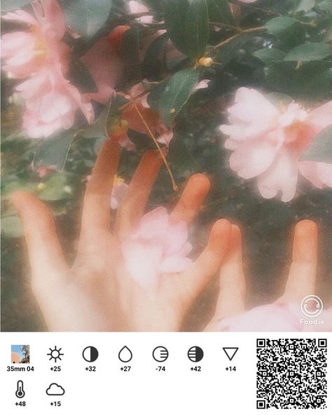 Foodie Code Aesthetic, Photo Filter Ideas, Code Aesthetic, Foodie Code, Filter Ideas, Vintage Photo Editing, Photography Editing Apps, Phone Photo Editing, Good Photo Editing Apps