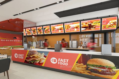 Food Outlets Design, Fast Food Fitness, Outlet Design Food, Restront Ideas, Fast Food Exterior Design, Fast Food Restaurant Design Exterior, Modern Fast Food Restaurant Design, Fast Food Restaurant Design Interiors, Fast Food Shop Design