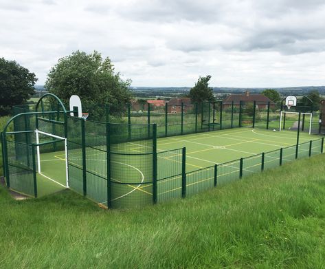 Sports Training Facility, Home Basketball Court, Backyard Sports, Gym Facilities, Sport Park, Football Pitch, Sport Court, Outdoor Gym, Backyard Playground