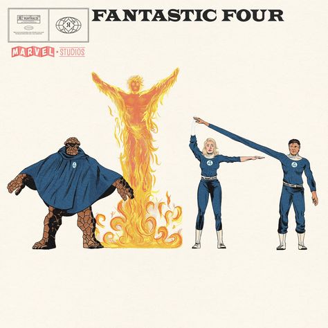 Human Torch Comics, Fantastic Four Art, Marvel Female Characters, Fantastic Four Marvel, Fantastic Four Comics, The Fantastic Four, Mister Fantastic, Marvel Superheroes Art, Marvel Characters Art