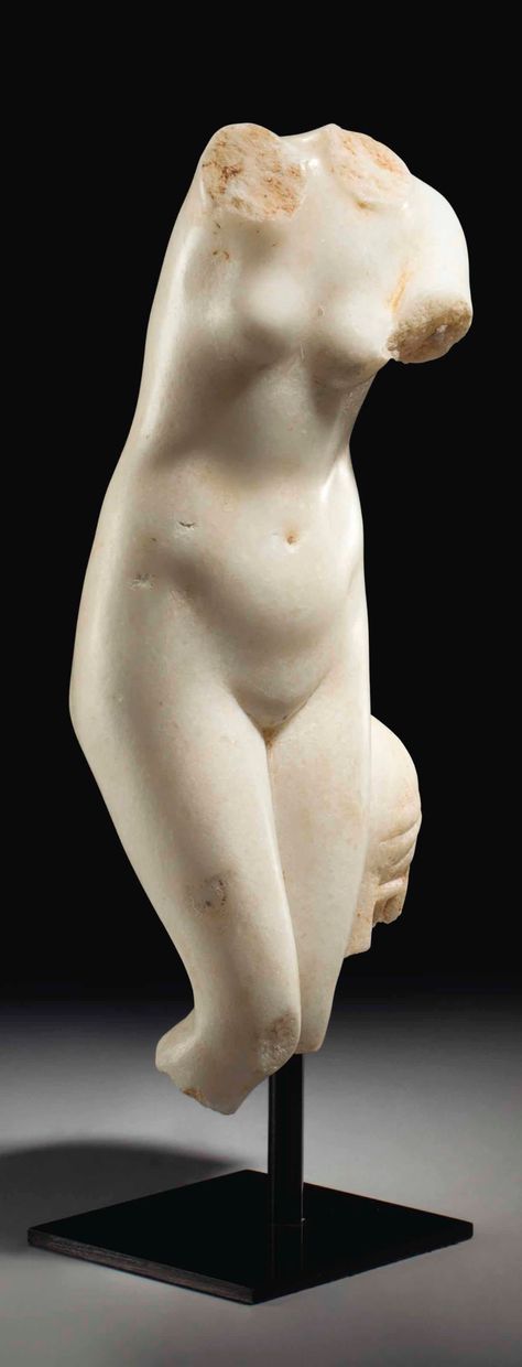 A ROMAN MARBLE VENUS | CIRCA 1ST CENTURY A.D. | Ancient Art & Antiquities, statue | Christie's Statue Tattoo, Anatomy Sculpture, Barbara Hepworth, Roman Statue, Richard Serra, Classic Sculpture, Greek Statues, Antony Gormley, Female Torso