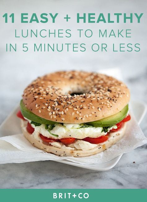 easy-healthy-lunch Menu Sarapan Sehat, Breakfast Vegetables, Foodie Crush, Easy Healthy Lunches, God Mat, Chapati, Easy Lunches, Breakfast Sandwich, Breakfast Casserole