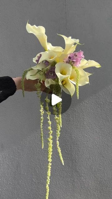 295 likes, 4 comments - soursunflower on December 15, 2023: "Erika’s bouquet- calla lilies, amaranthus and delphinium florets.". Calle Lily Bouquet, Orchid Amaranthus Bouquet, Amaranthus Bouquet, Calla Lillies Wedding, Calla Bouquet, Calla Lily Wedding Bouquet, Lily Wedding Bouquet, Dream Garden Wedding, Calla Lily Bridal Bouquet