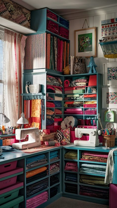 Quilt sewing room